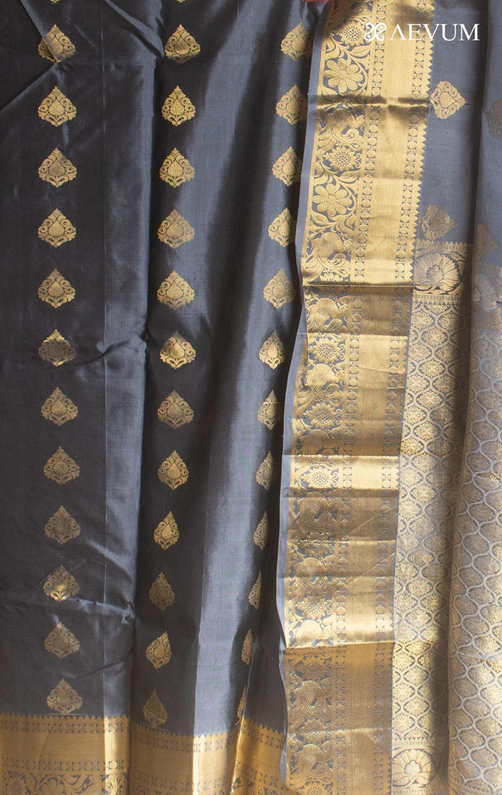 Kanjivaram Banarasi work Pure Silk Saree with Silk Mark - 5794 Saree Riya's Collection   