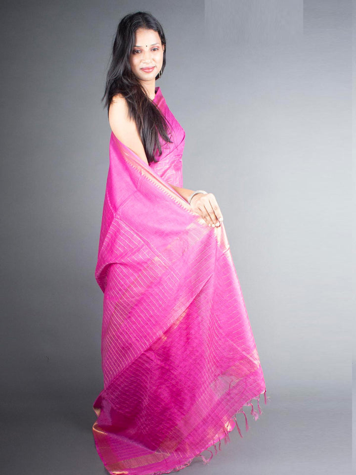 Kota Silk Medium Check Saree - 5811 Saree AEVUM