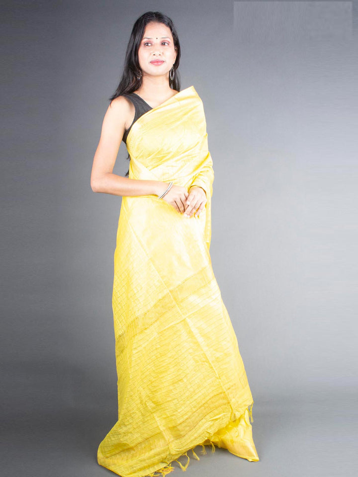Kota Silk Medium Check Saree - 5818 Saree AEVUM