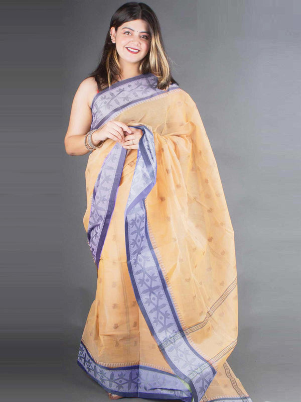 Bengal Cotton Handloom Saree Without Blouse Piece - 6659 Saree AEVUM 2