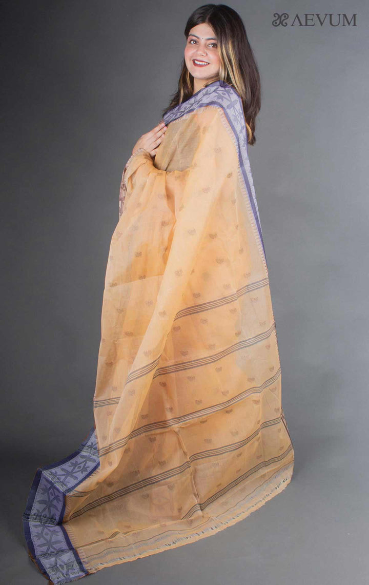 Bengal Cotton Handloom Saree Without Blouse Piece - 6659 Saree AEVUM 2   