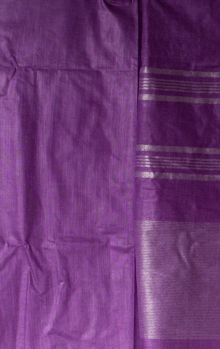 Semi Linen Saree with Blouse Piece - 7902 Saree AEVUM