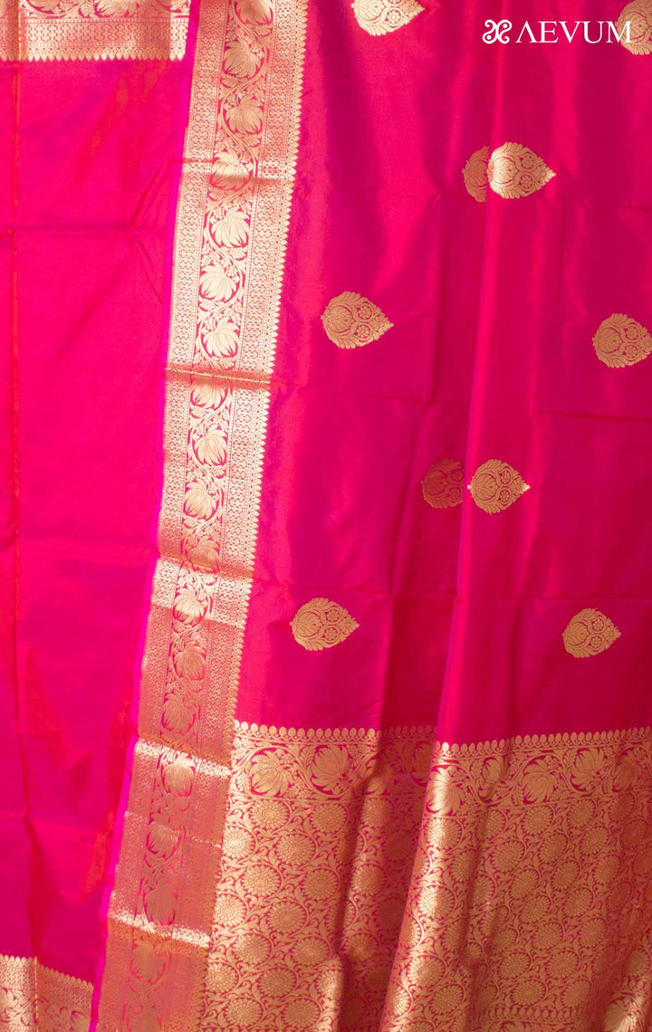 Banarasi Silk Saree with Silk Mark - 9761 Saree AEVUM 2   