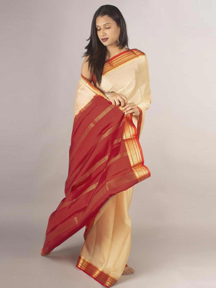 Mysore Silk Saree with Silk Mark - 9806 Saree Ananya   