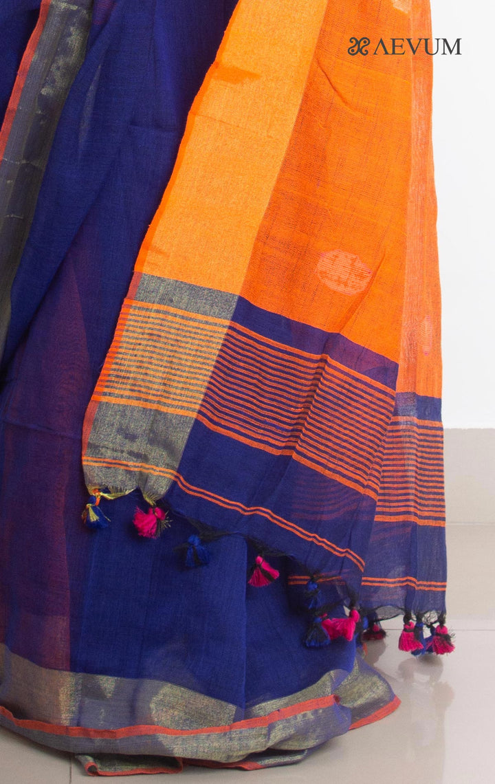 Begampuri Bengal Cotton Handloom Saree - 2150 - AEVUM