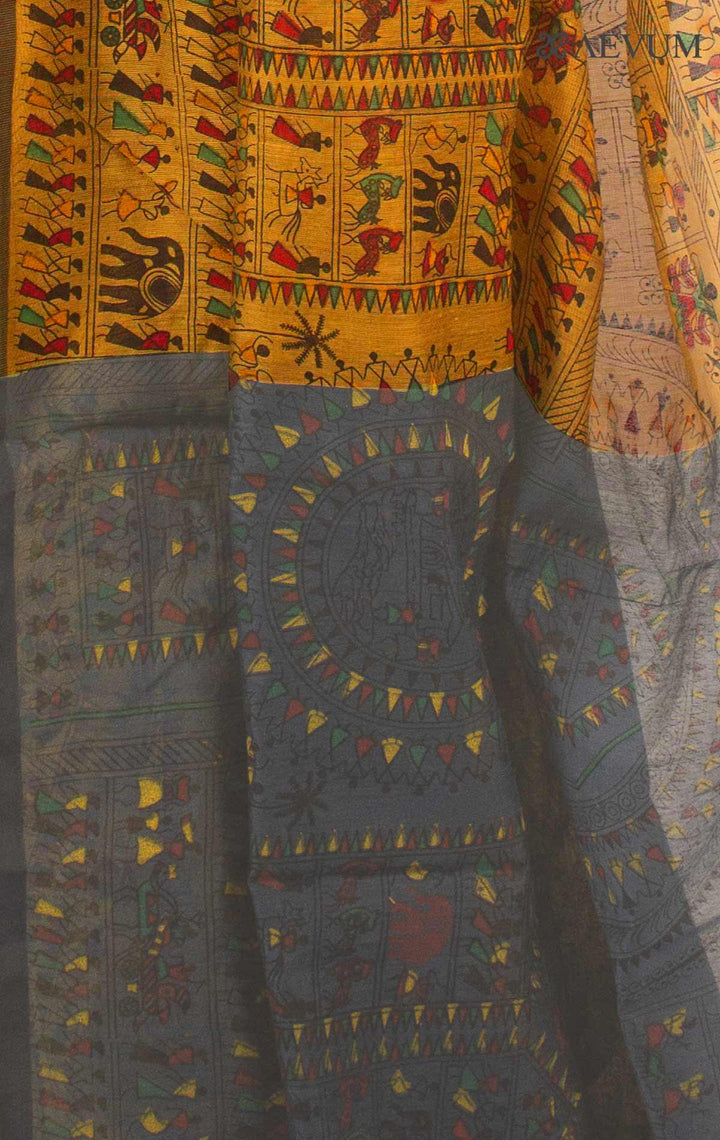 Bengal Cotton Silk Handloom Saree By Aevum - 17069 Saree SSH   