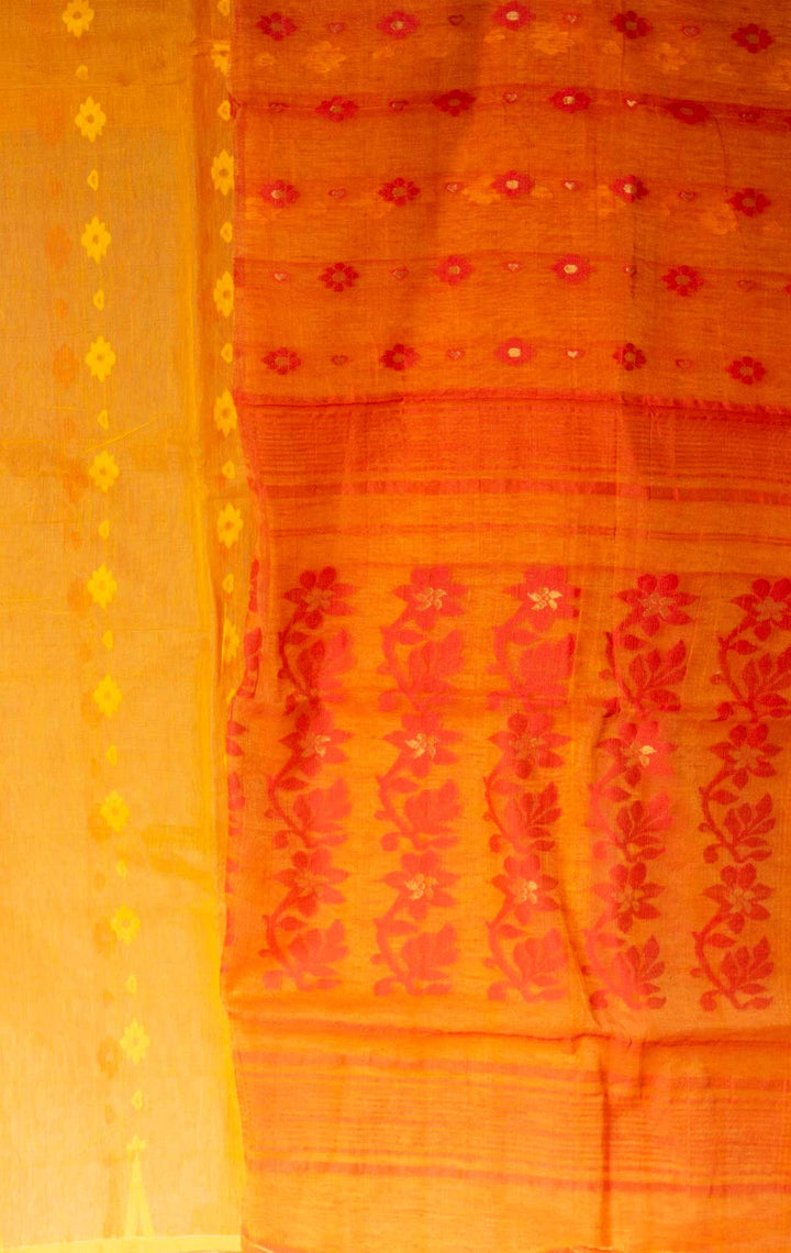 Phagun Bou Jamdani Saree without Blouse Piece - 1508 Saree AEVUM