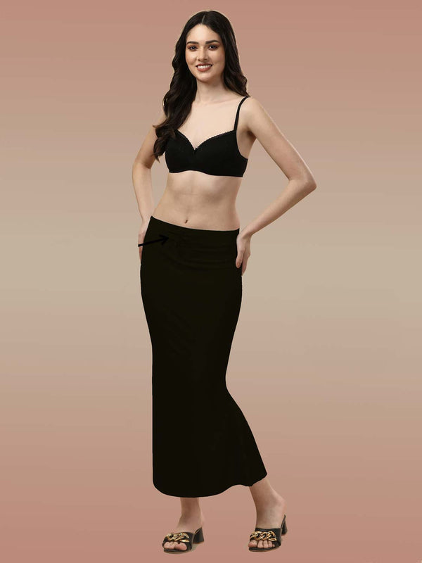 Saree Shapewear Underskirt / Petticoat Underskirt AEVUM XL Black