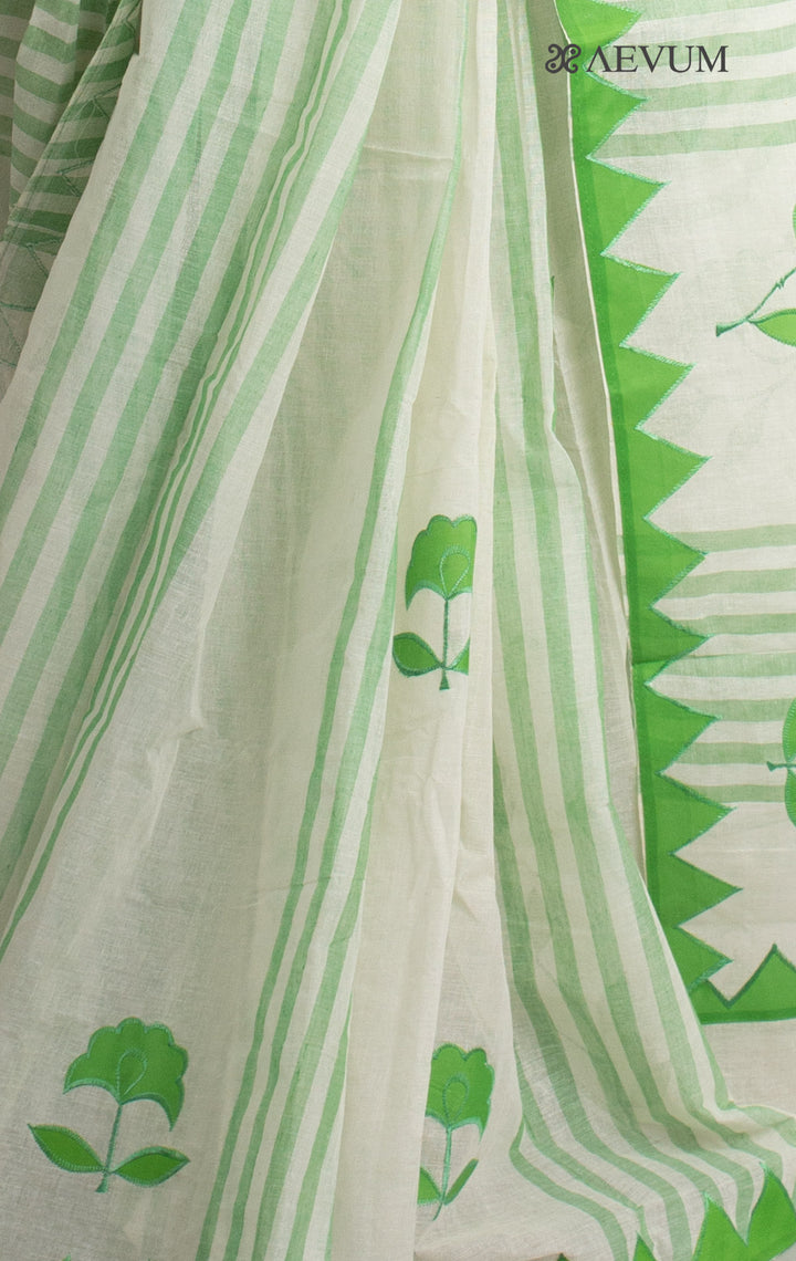 Begampuri Applique Work Saree - 0676 - AEVUM