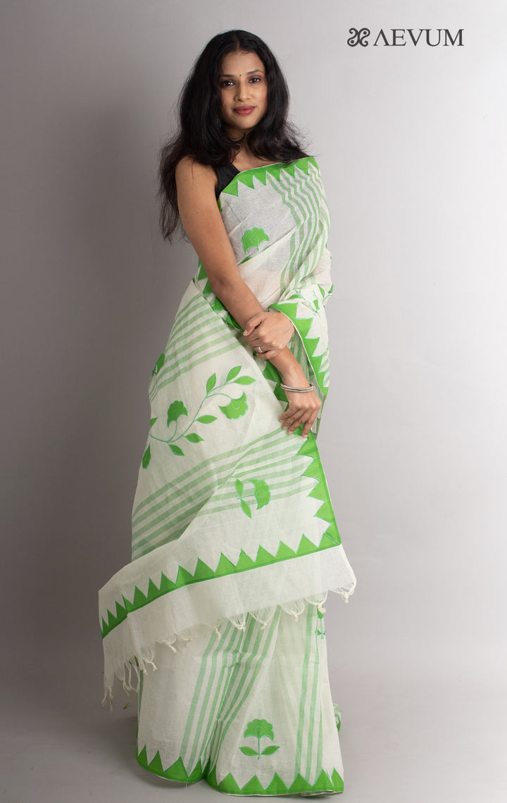 Begampuri Applique Work Saree - 0676 - AEVUM