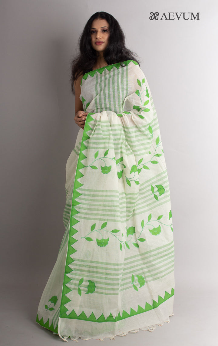 Begampuri Applique Work Saree - 0676 - AEVUM