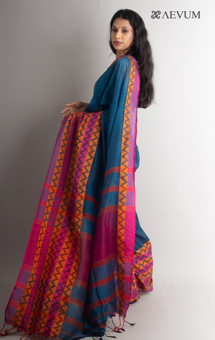 Begampuri Bengal Cotton Handloom Saree - 0760 - AEVUM