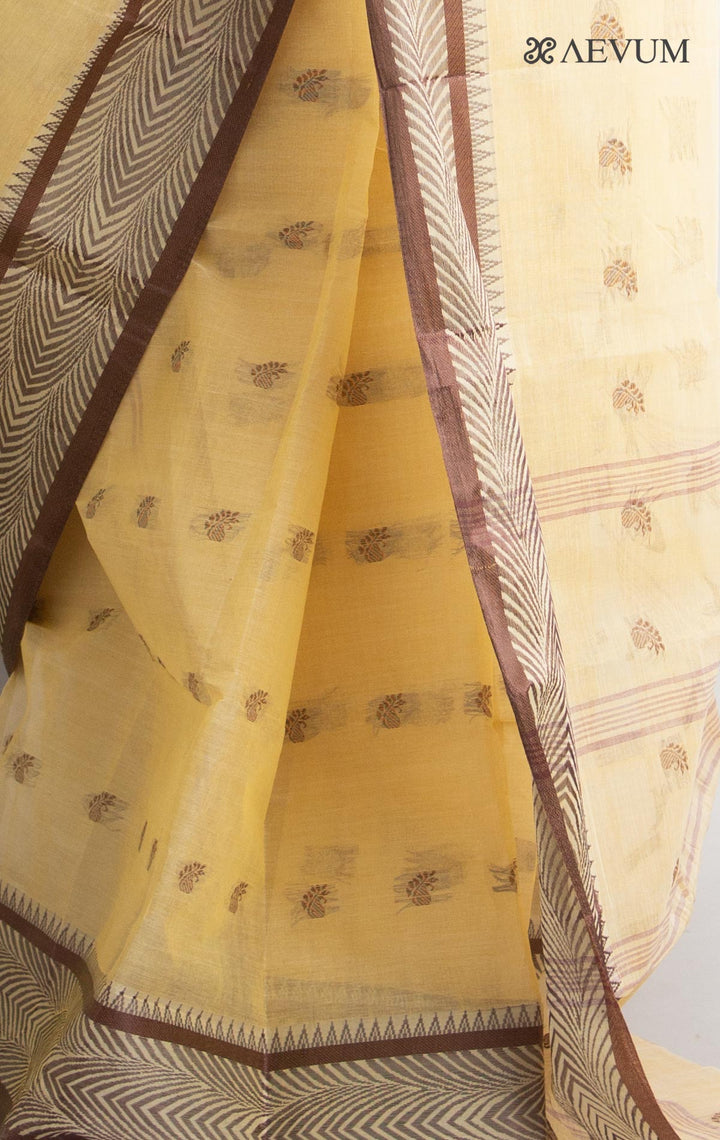 Bengal Cotton Tangail Tant Saree - 0826 Saree AEVUM