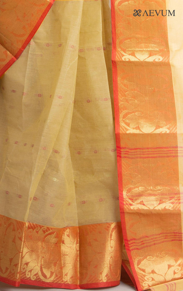 Bengal Cotton Handloom Saree Without Blouse Piece - 0837 - AEVUM