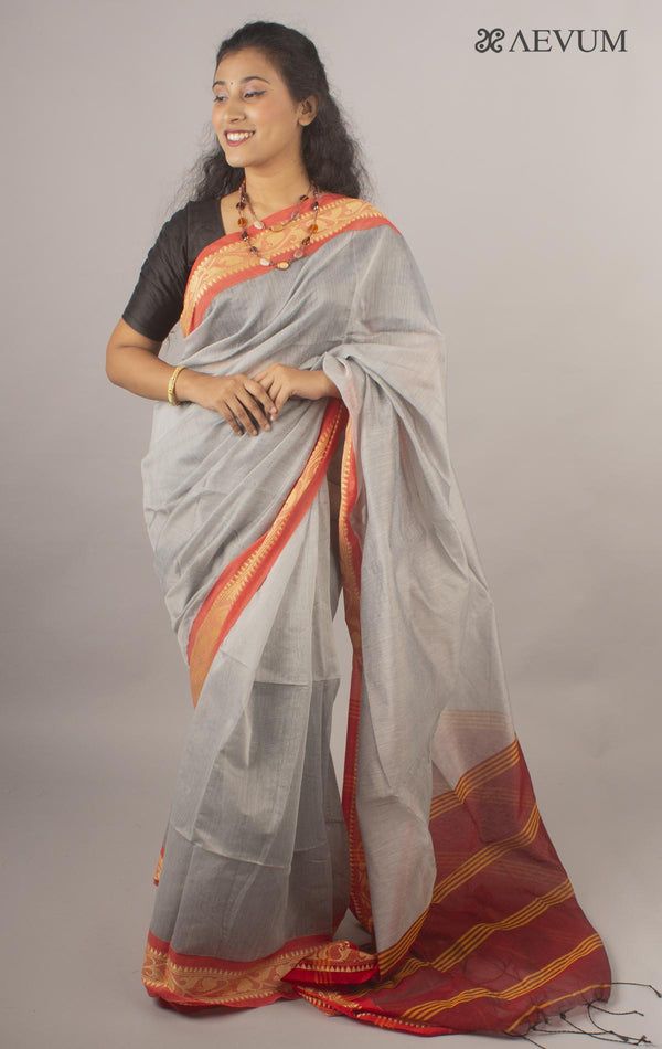 Bengal Handloom Cotton Silk Saree - 10431 Saree Ashoke Pal   