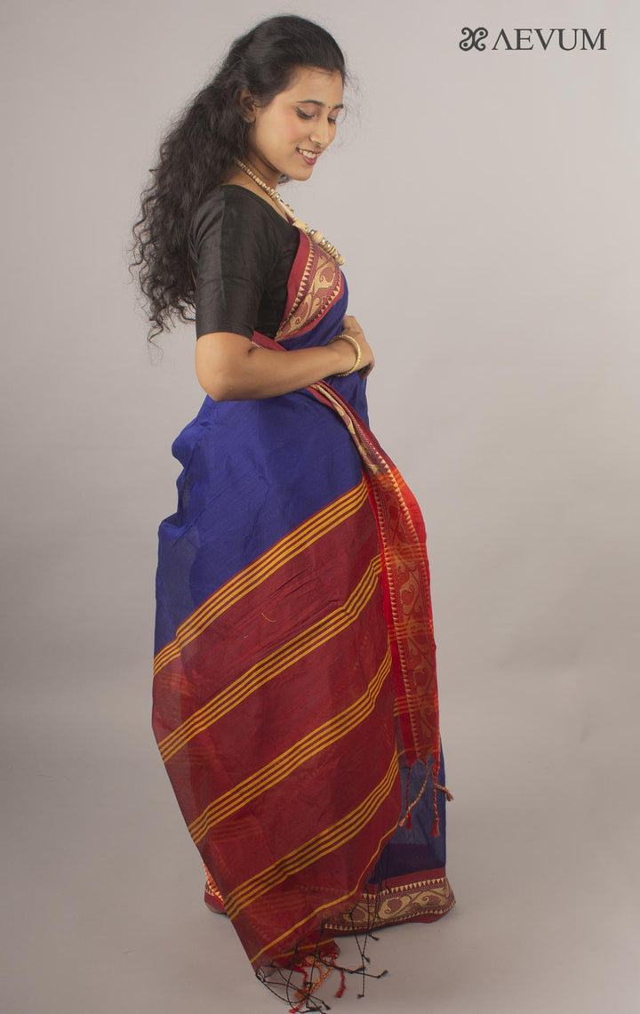 Bengal Handloom Cotton Silk Saree - 10432 Saree Ashoke Pal   