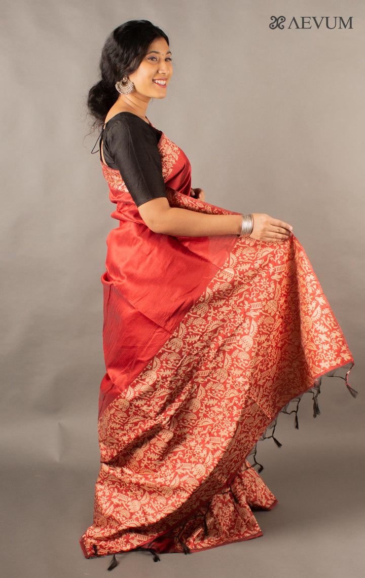 Semi Tussar Silk Saree -10966 Saree Raj   