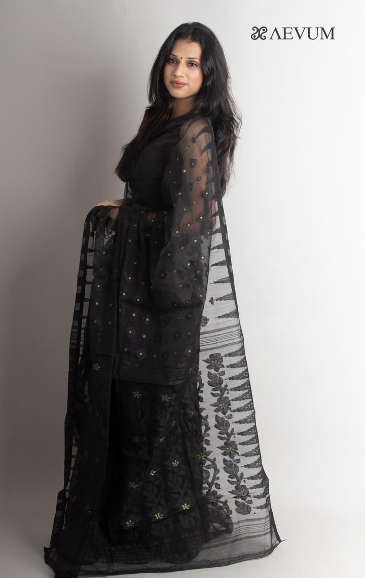 Phagun Bou Jamdani Saree without Blouse Piece - 1489 Saree AEVUM   