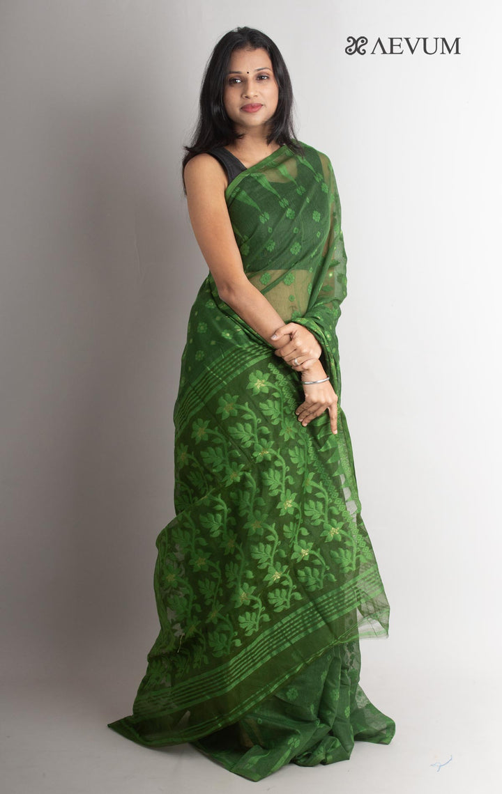 Phagun Bou Jamdani Saree without Blouse Piece - 1493 - AEVUM