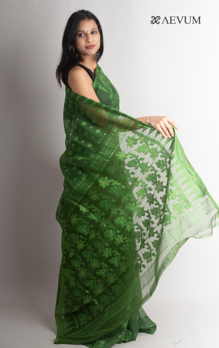 Phagun Bou Jamdani Saree without Blouse Piece - 1493 - AEVUM