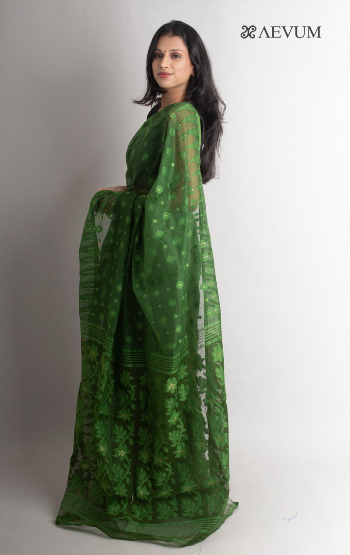 Phagun Bou Jamdani Saree without Blouse Piece - 1493 - AEVUM