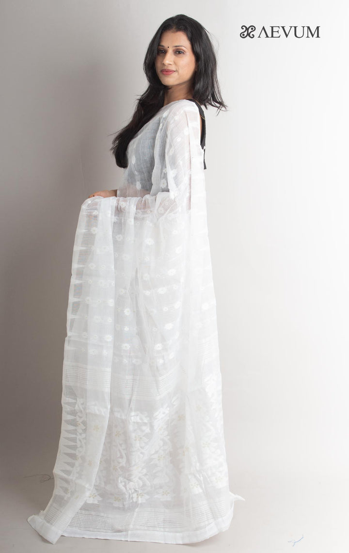 Phagun Bou Jamdani Saree without Blouse Piece - 1495 - AEVUM