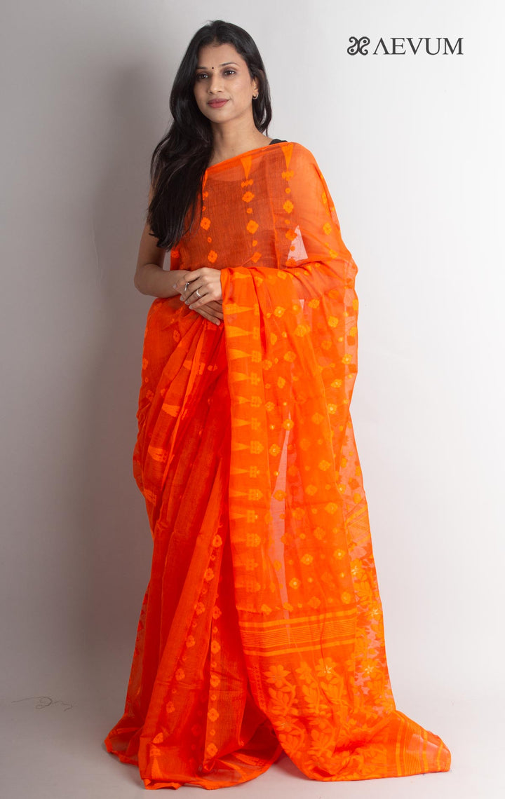 Phagun Bou Jamdani Saree without Blouse Piece - 1496 Saree Anita Kuthir   