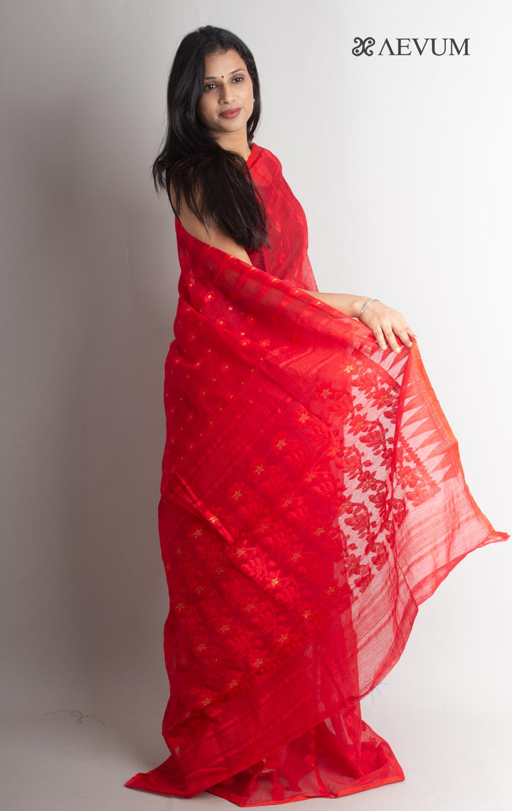 Phagun Bou Jamdani Saree without Blouse Piece - 1498 - AEVUM