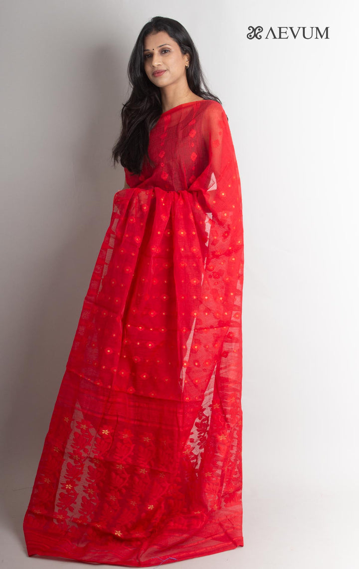 Phagun Bou Jamdani Saree without Blouse Piece - 1498 - AEVUM