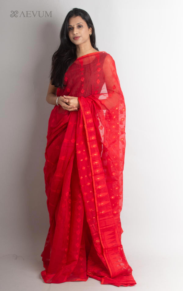 Phagun Bou Jamdani Saree without Blouse Piece - 1498 Saree Anita Kuthir   