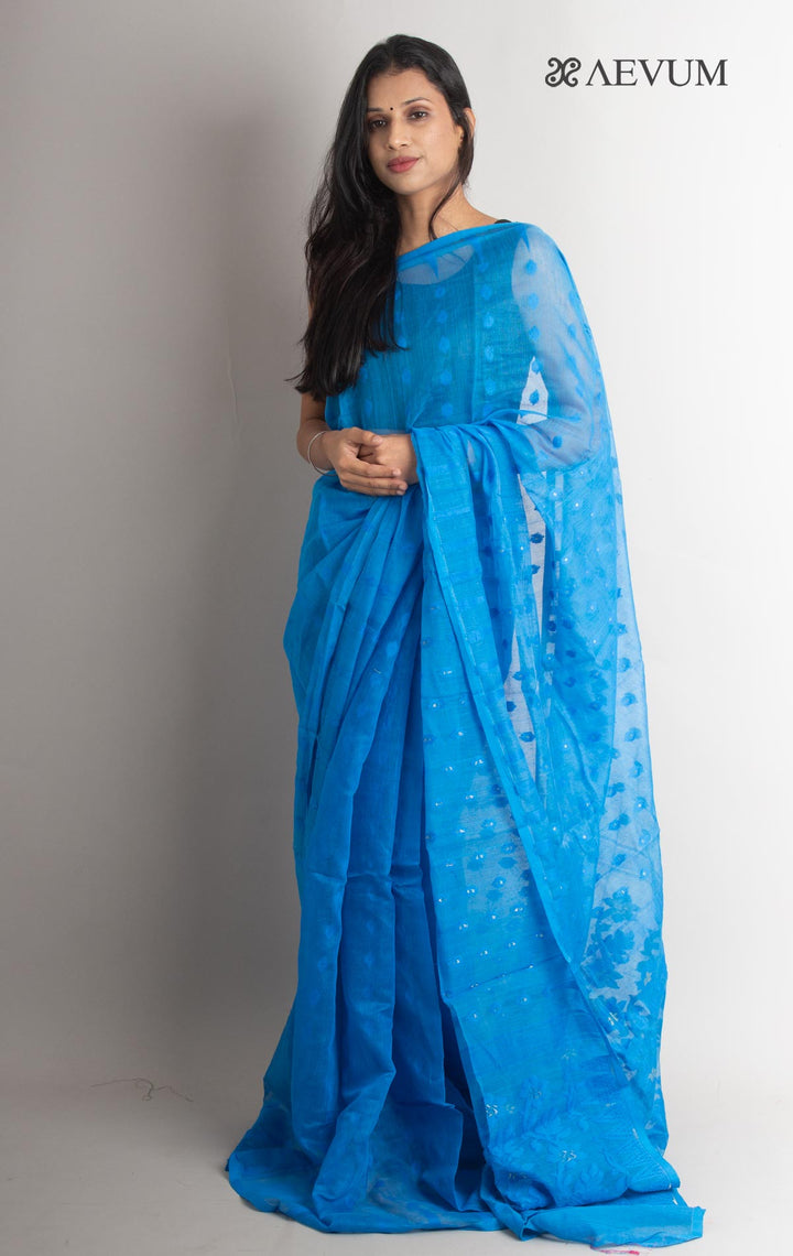 Phagun Bou Jamdani Saree without Blouse Piece - 1502 Saree Anita Kuthir   