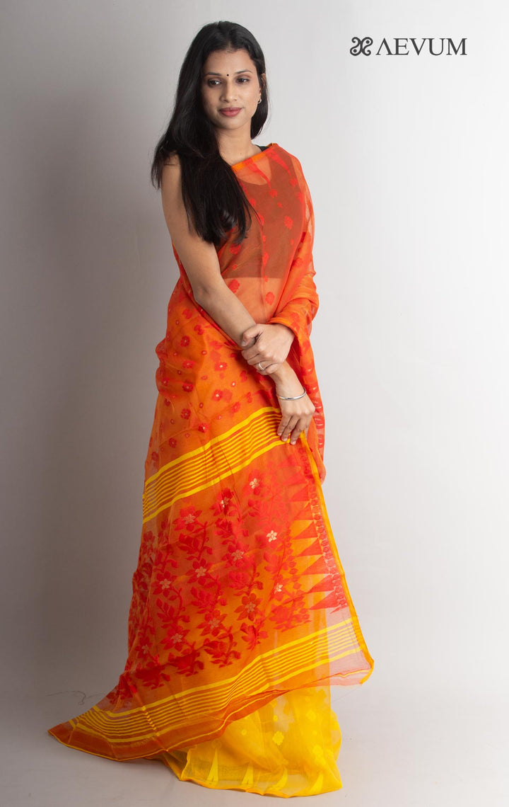 Phagun Bou Jamdani Saree without Blouse Piece - 1508 - AEVUM