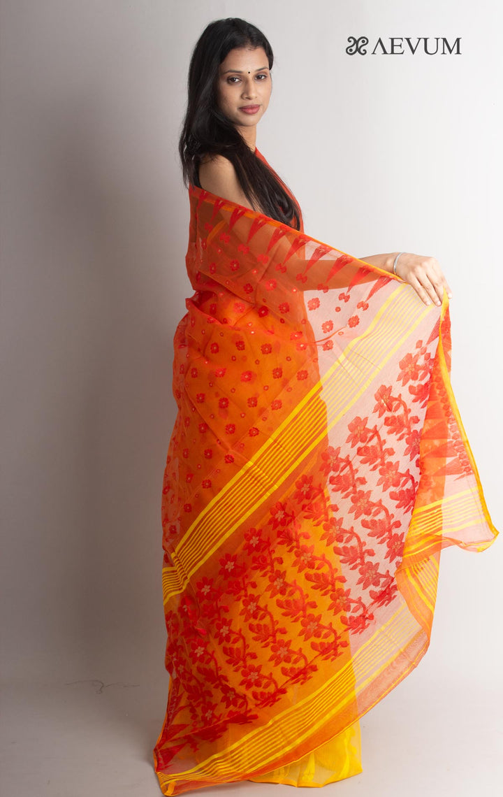 Phagun Bou Jamdani Saree without Blouse Piece - 1508 - AEVUM