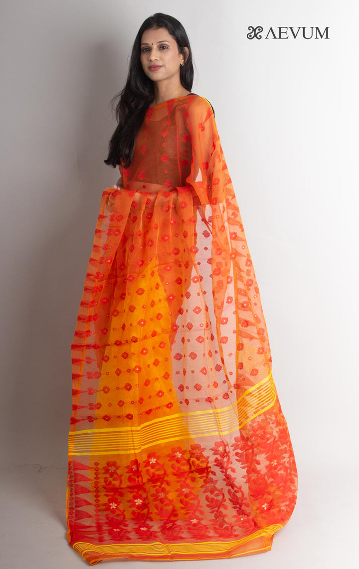 Phagun Bou Jamdani Saree without Blouse Piece - 1508 - AEVUM