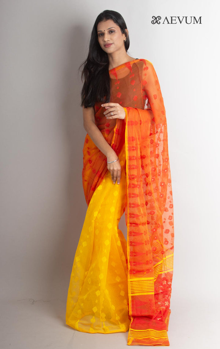Phagun Bou Jamdani Saree without Blouse Piece - 1508 - AEVUM
