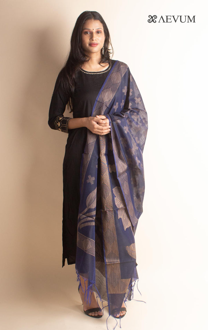 Chanderi Silk Dupatta - 2692 - AEVUM