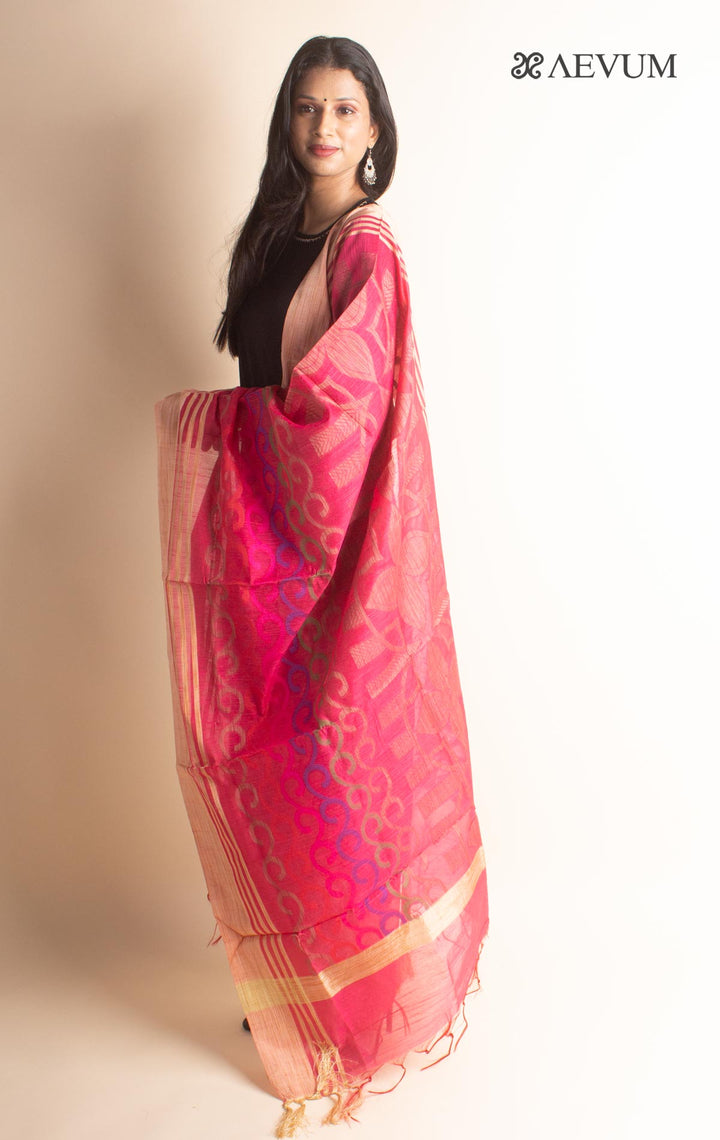 Chanderi Silk Dupatta - 2693 - AEVUM