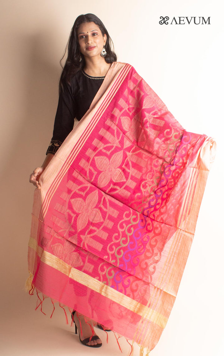 Chanderi Silk Dupatta - 2693 Dupatta Aditri   