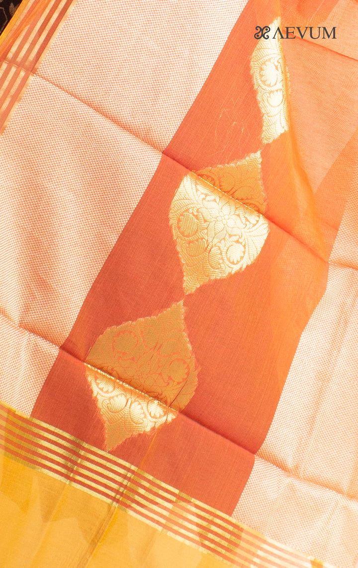 Banarasi Chanderi Silk Dupatta - 2697 Dupatta AEVUM 2   