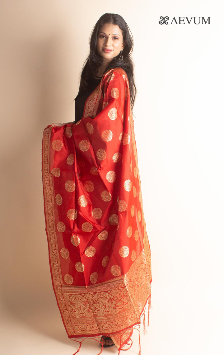 Banarasi Semi Silk Dupatta - 2699 Dupatta meesho   