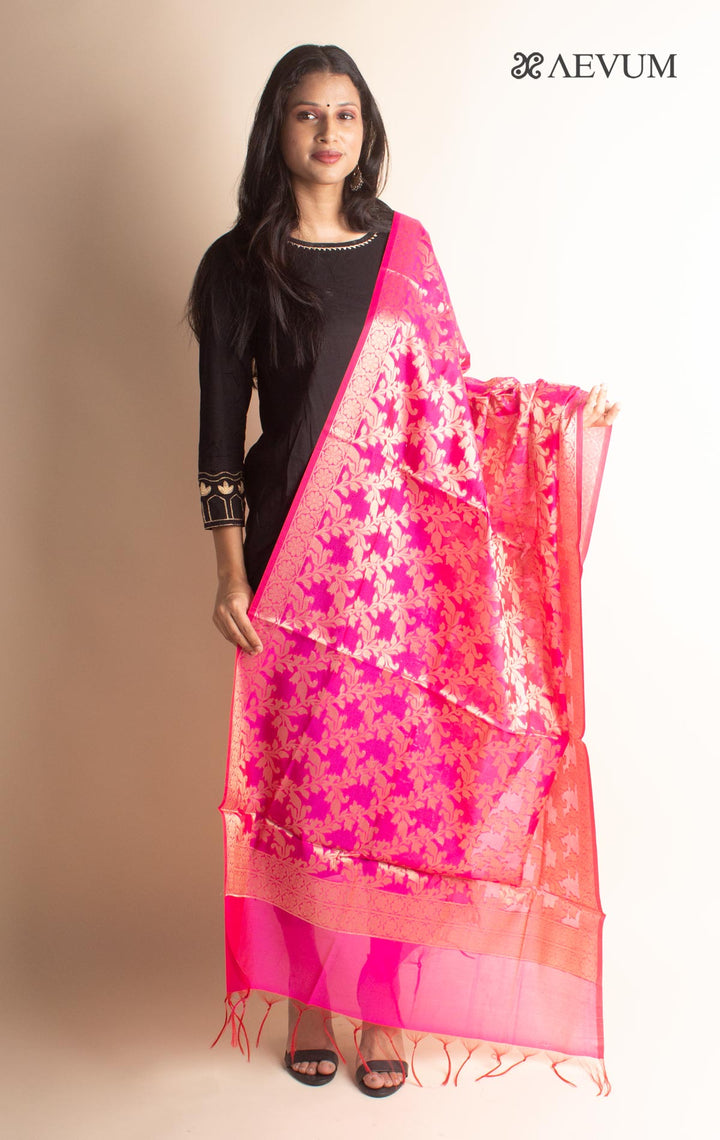 Banarasi Semi katan Silk Dupatta - 2701 Dupatta AEVUM 2   