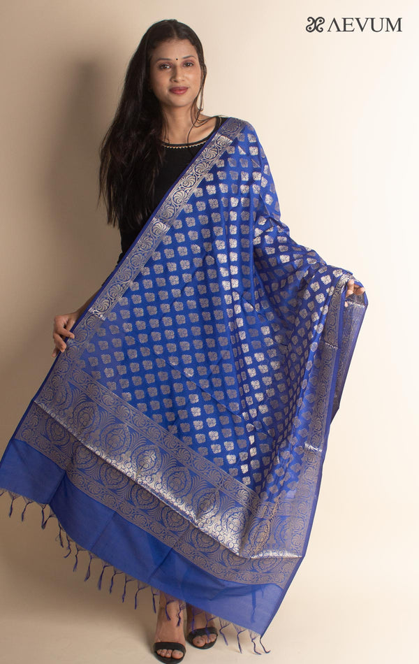 Banarasi Semi Silk Dupatta - 2849 Dupatta AEVUM 2   