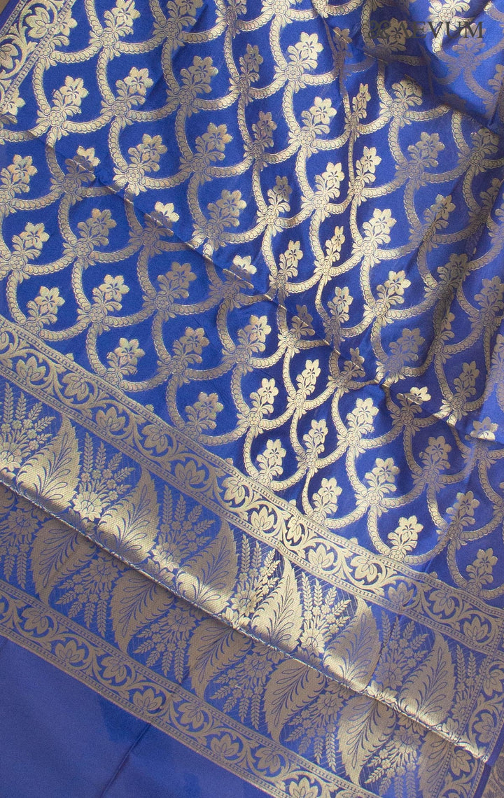 Banarasi Semi Silk Dupatta - 2854 Dupatta AEVUM 2   