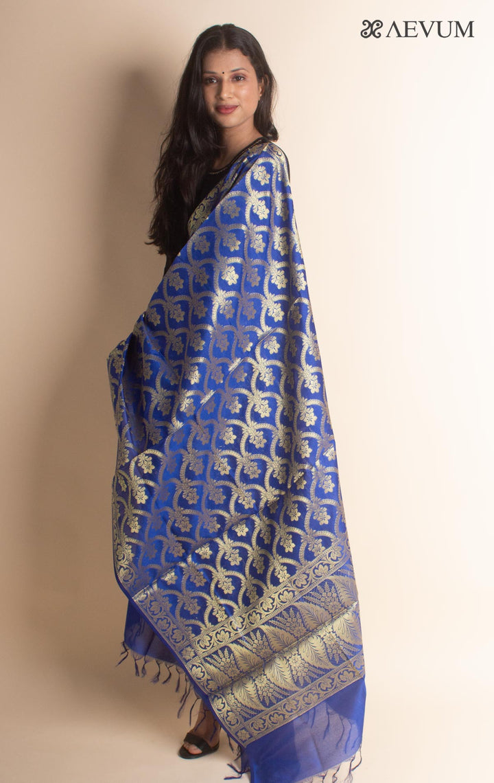 Banarasi Semi Silk Dupatta - 2854 Dupatta AEVUM 2   