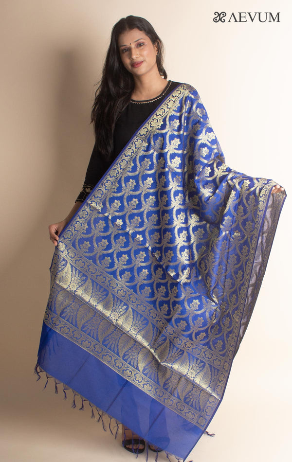 Banarasi Semi Silk Dupatta - 2854 Dupatta AEVUM 2   