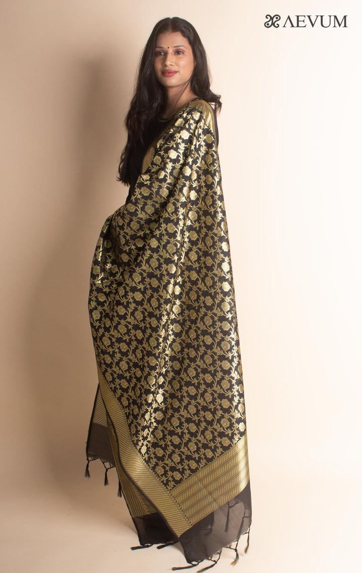 Banarasi Katan Silk Dupatta - 2865 Dupatta AEVUM 2   