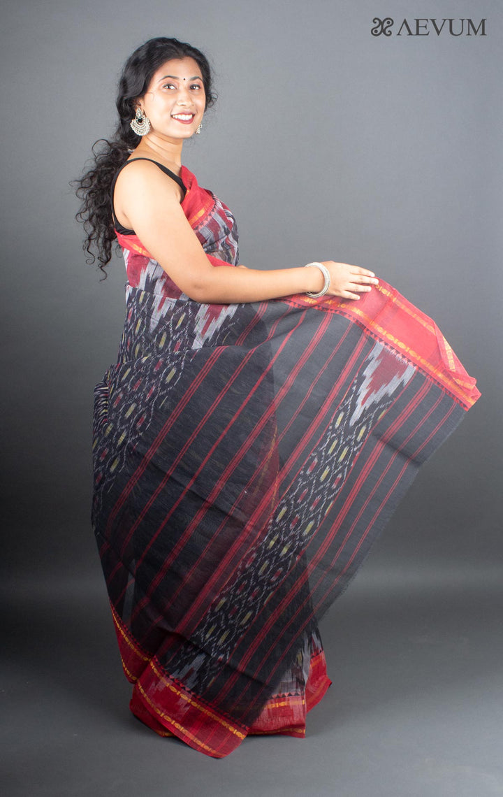 Dhaniyakhali Bengal Cotton Handloom Saree Without Blouse Piece - 5294 - AEVUM