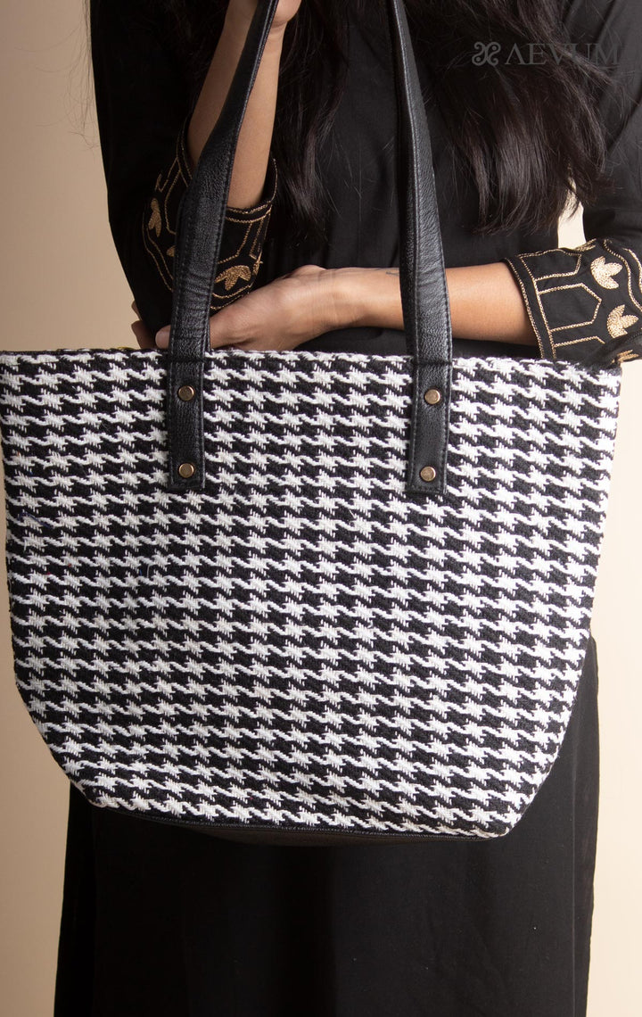 Woven Fabric Tote Bag Combo - 3176 Bags AEVUM