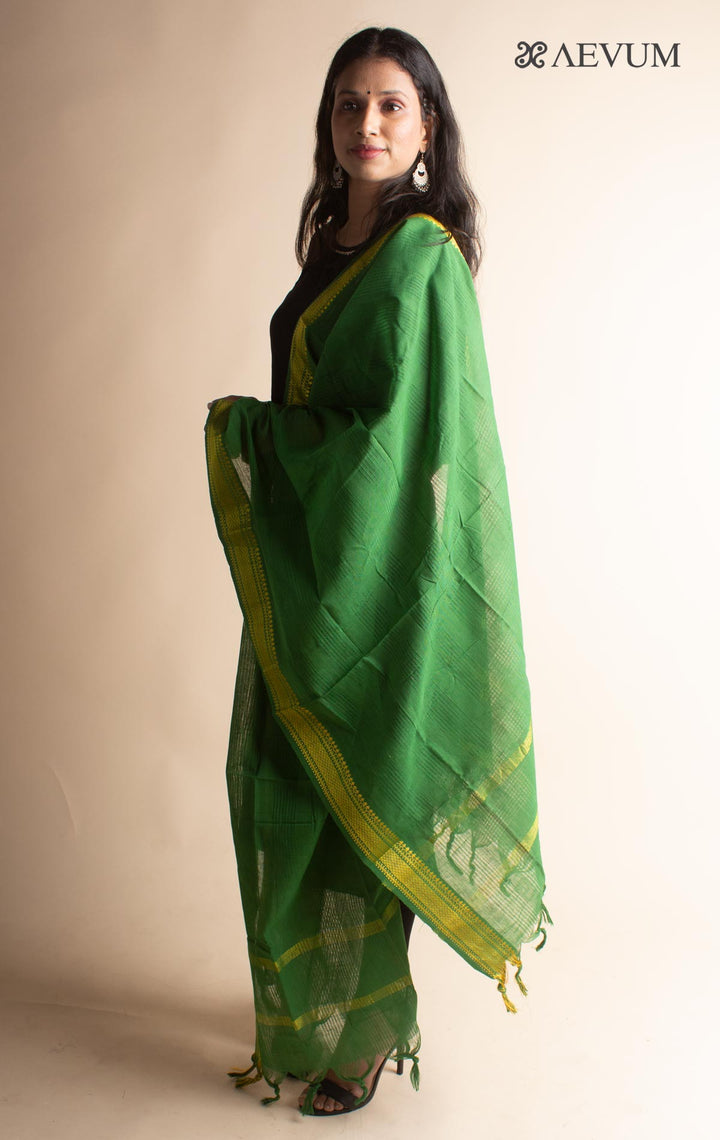 Mangalgiri South Cotton Dupatta - 3469 - AEVUM