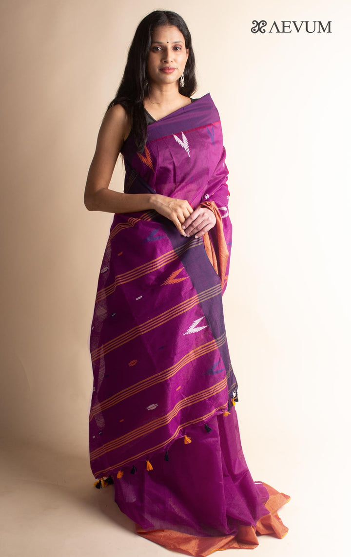 Tant Cotton Silk Bengal Handloom Saree - 3499 Saree Ashoke Pal   